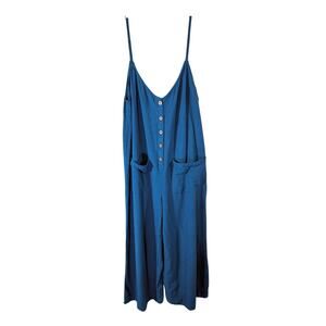 Billabong Wide Leg Cropped Jumpsuit